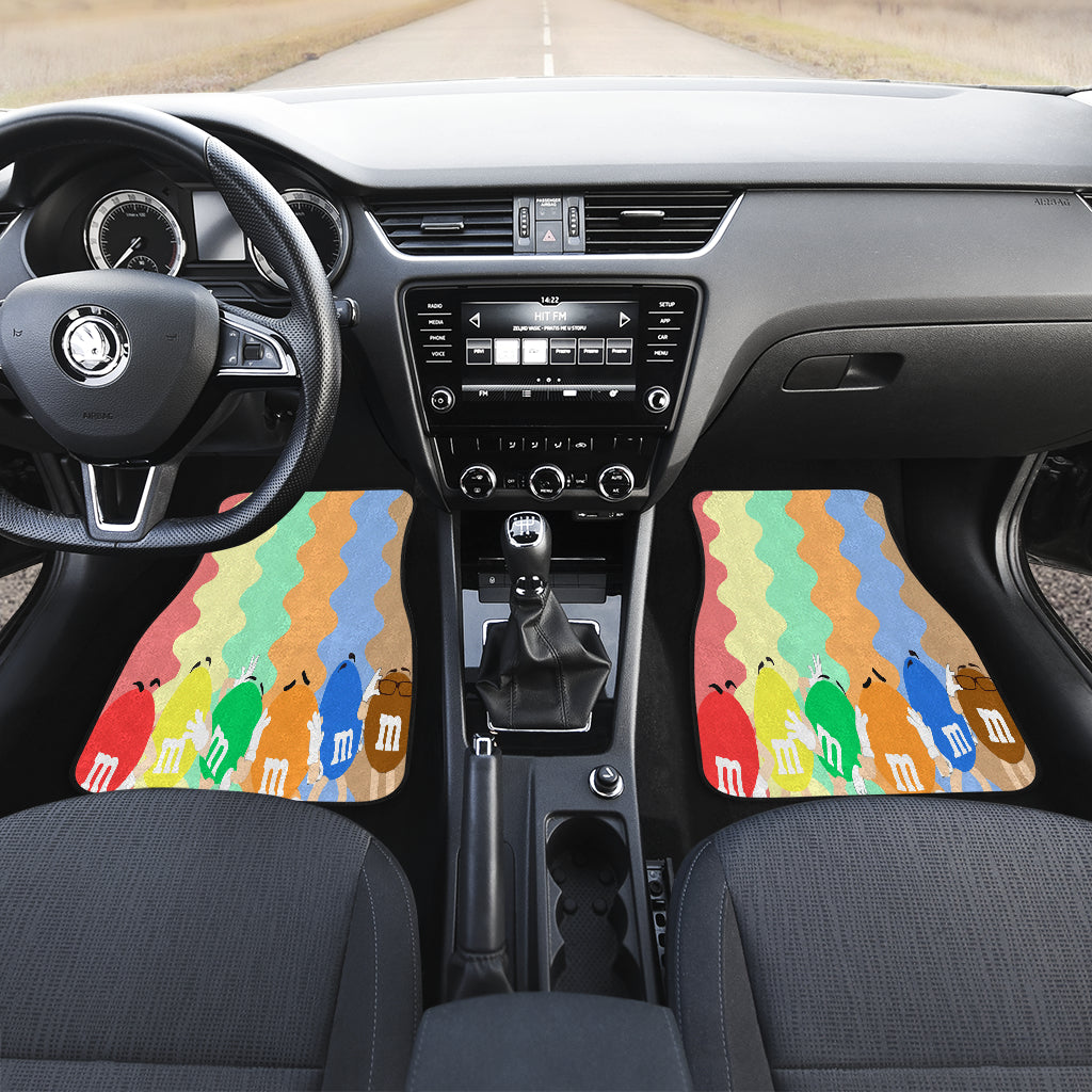 M&M Choco Illustration Car-Mats