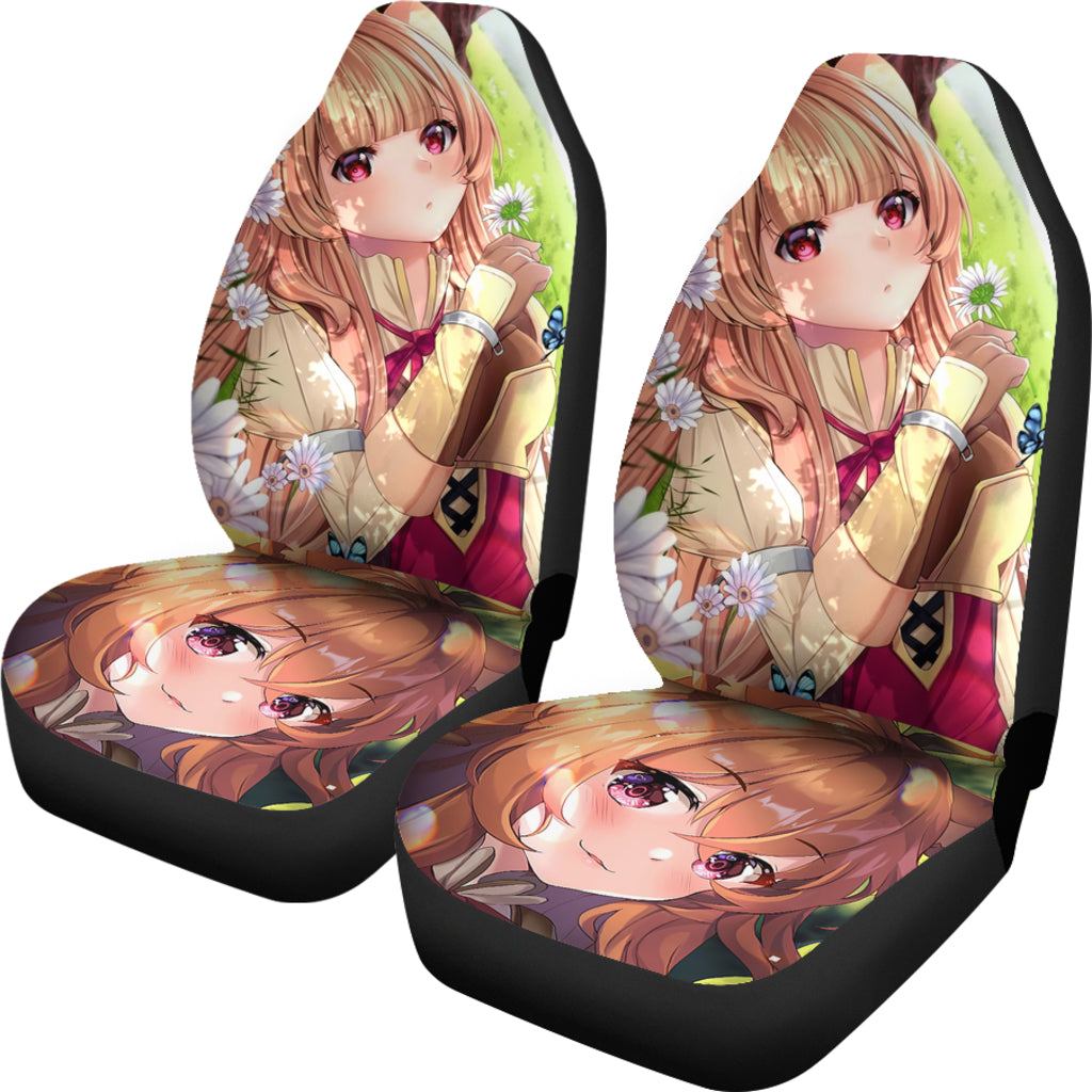 Cute Raphtalia Tate No Yuusha No Nariagari Anime Manga Car Seat Covers