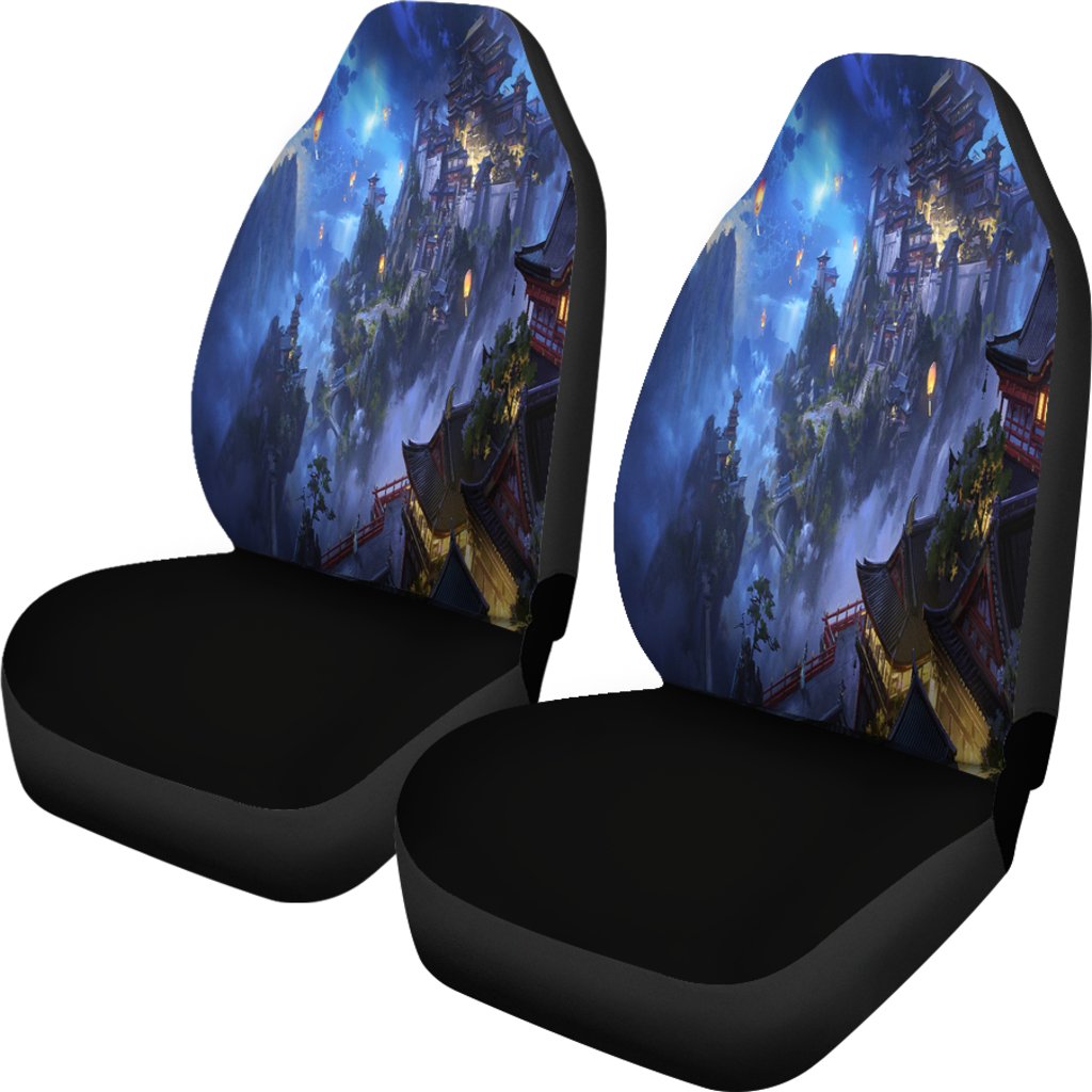 Night Light Anime Seat Covers