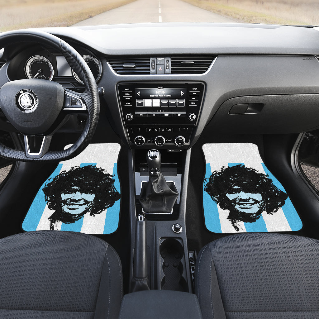 Diego Armando Maradona 10 Rip 1969 2022 30 Car Floor Mats Custom Car Accessories Car Decor 2022