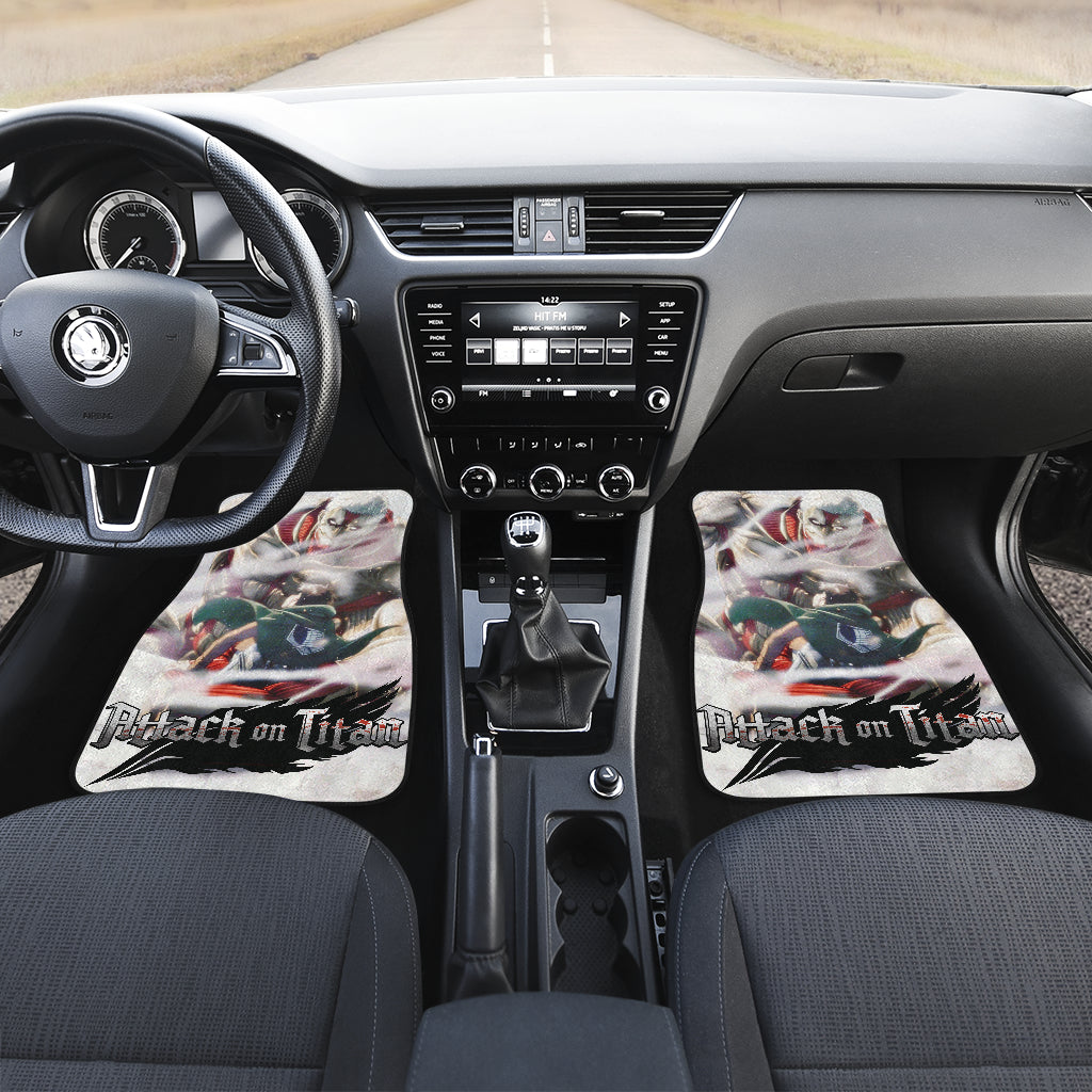 Attack On Titan 22 Anime Car Floor Mats Custom Car Accessories Car Decor 2021