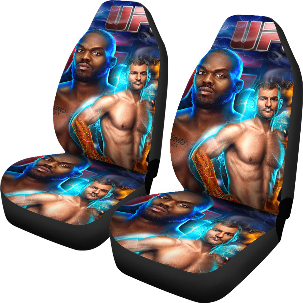 Jon Jones Vs Justin Gaethje 2021 Car Seat Covers