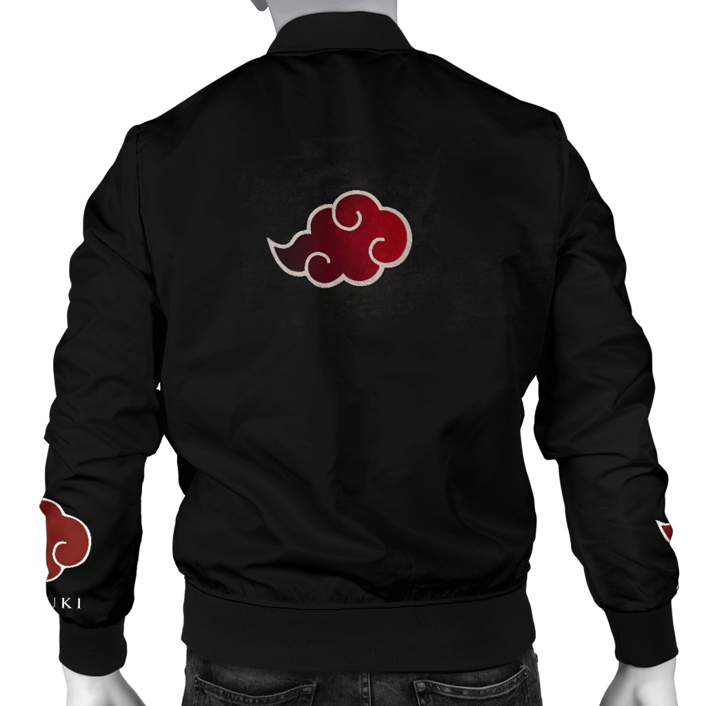 Akatsuki Naruto Motor Bomber Jacket Model 1