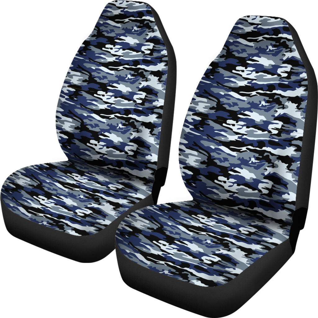 Marine Camo Print Car Seat Covers