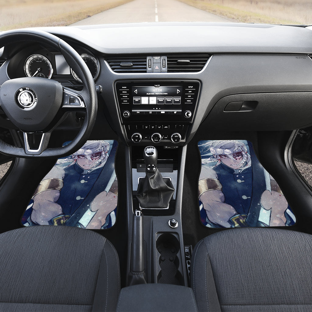 Tengen Uzui Demon Slayer Uniform 2 Anime Car Floor Mats Custom Car Accessories Car Decor 2021