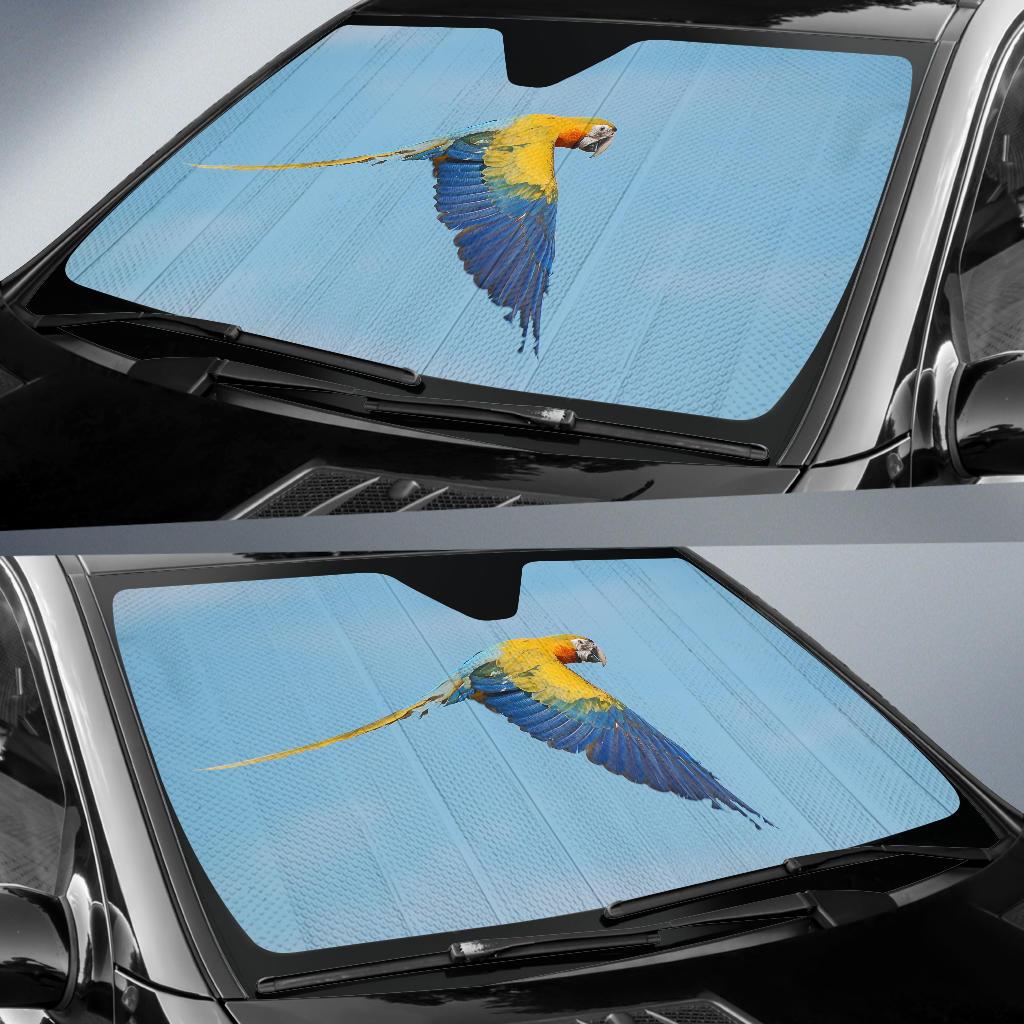 True Macaws Flying Bird Hd Car Sun Shade Gift Ideas 2021