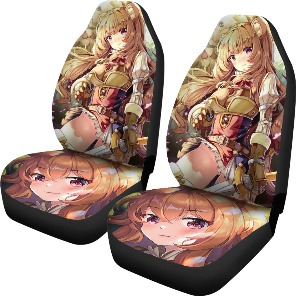 New Raphtalia Tate No Yuusha No Nariagari Anime Manga Car Seat Covers