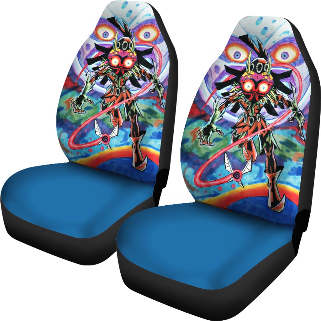 Majora Mask The Legend Of Zelda Car Seat Covers 6 Amazing Best Gift Idea