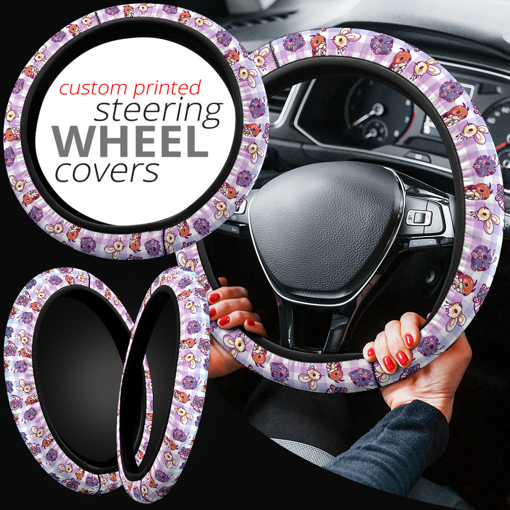 Cute Pokemon Car Steering Wheel Cover 4