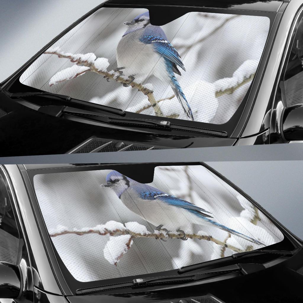 Blue Jay Algonquin Provincial Park Canada Car Sun Shade Gift Ideas 2021