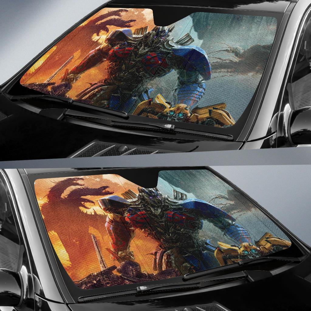 Optimus Prime Transformers Car Sun Shade Gift Ideas 2022