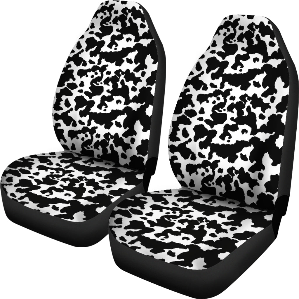 Cow Art Print Car Seat