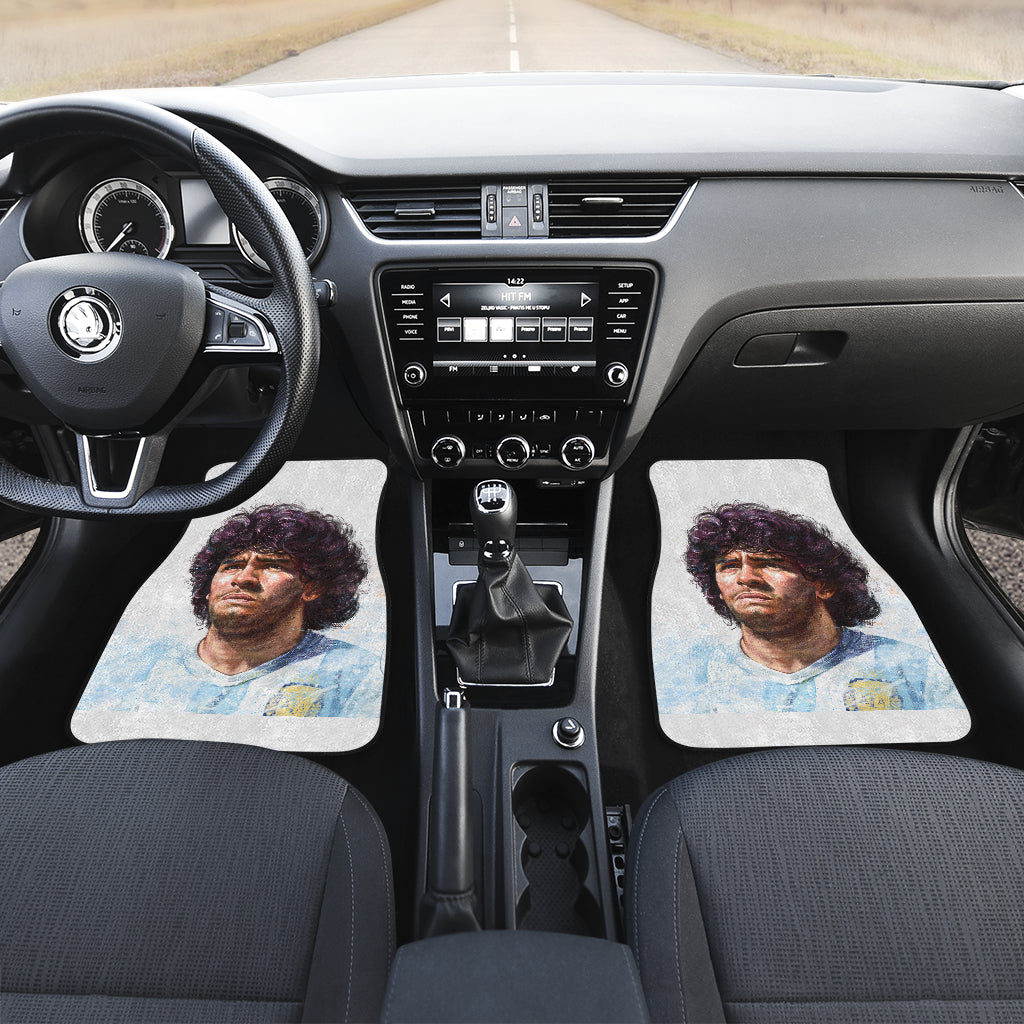 Diego Armando Maradona 10 Rip 1969 2022 51 Car Floor Mats Custom Car Accessories Car Decor 2022