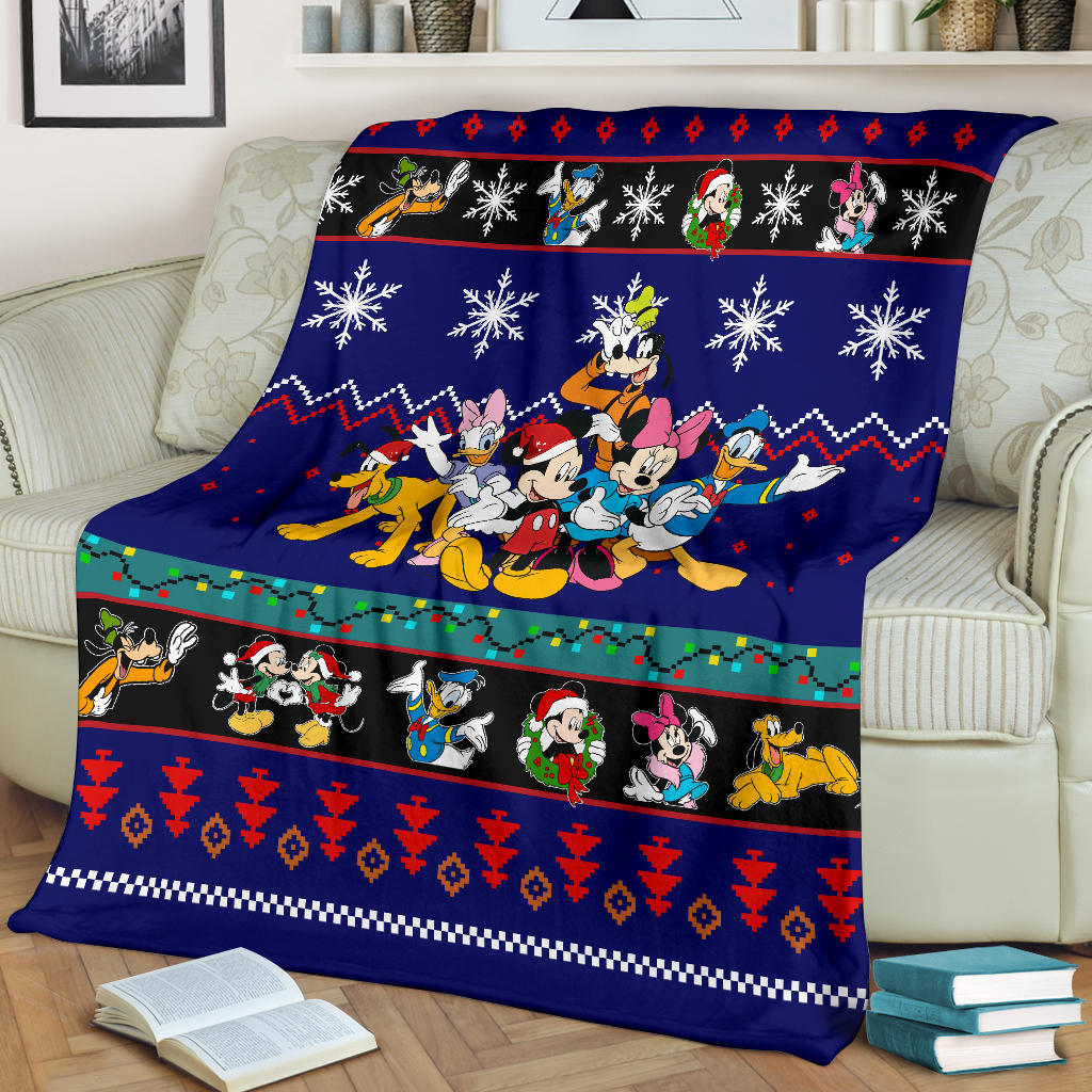 Mice & Friends Christmas Blanket Amazing Gift Idea