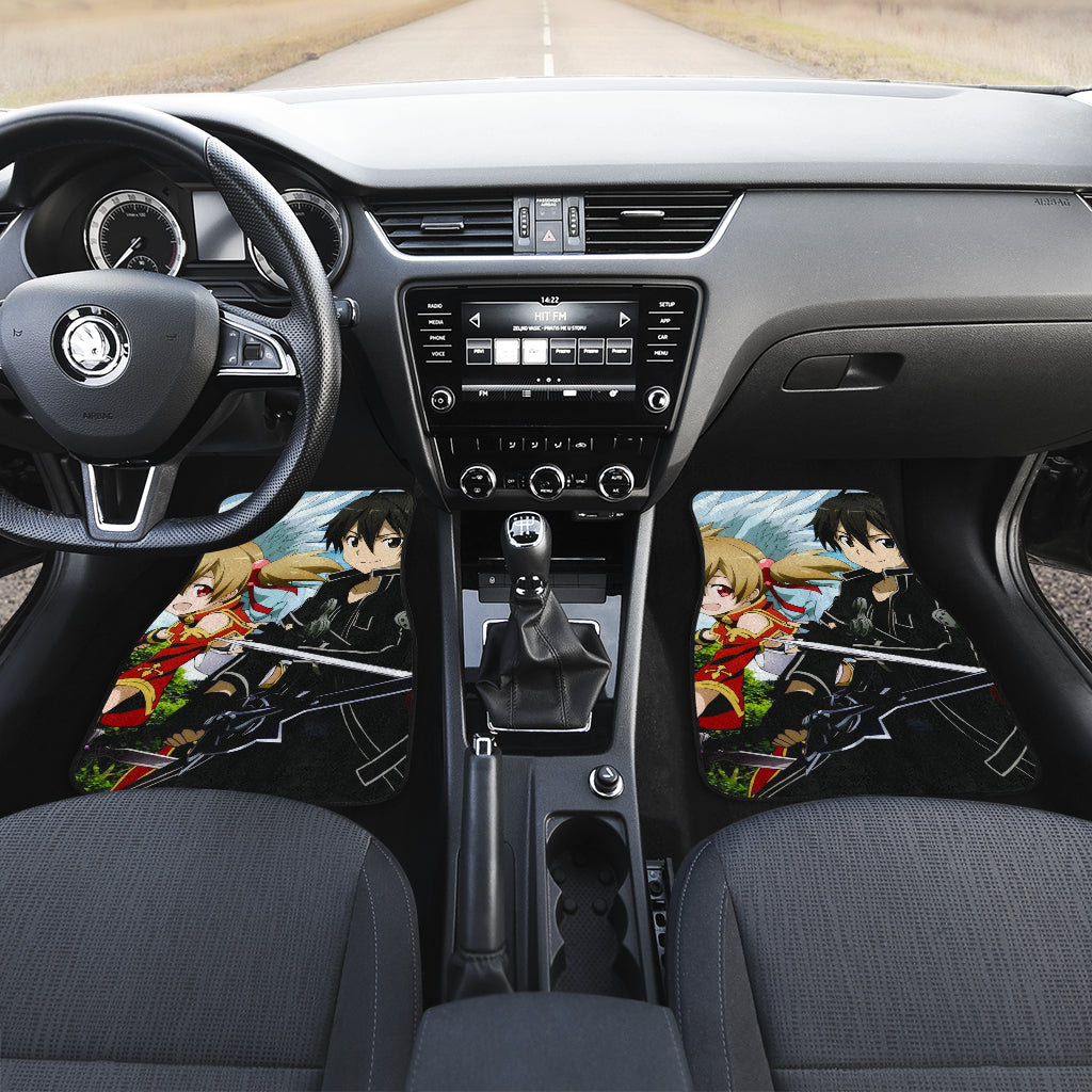 Sword Art Online Anime 9 Car Floor Mats Custom Car Accessories Car Decor 2022