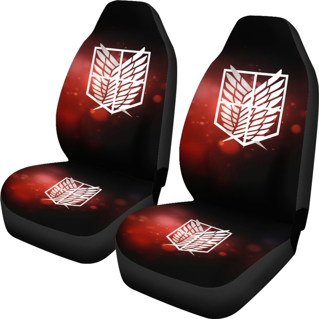 Attack On Titan Logo Seat Covers 1