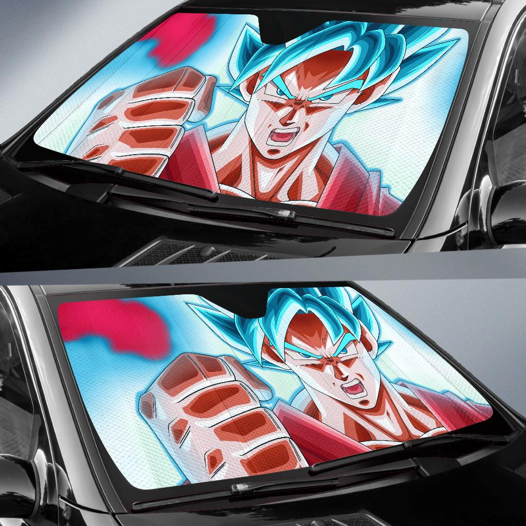 Son Goku Dragon Ball Hd 4K Car Sun Shade Gift Ideas 2022