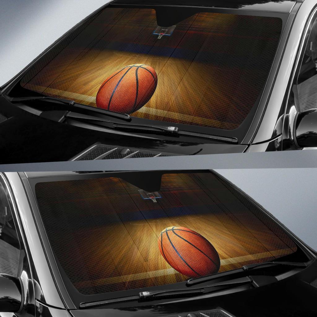 Basketball Funny Car Sun Shades Amazing Best Gift Ideas 2022