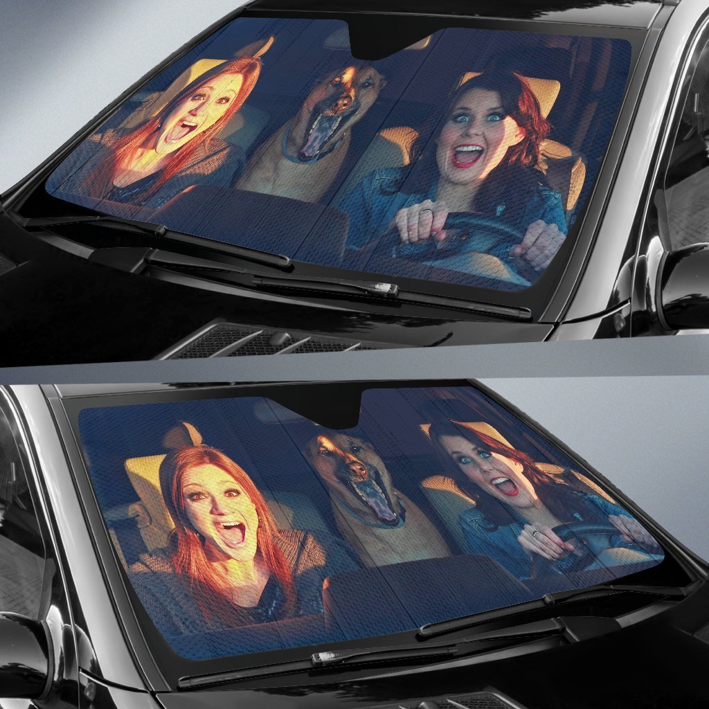 Dog Funny Seconds Before The Car Crash Auto Sun Shades Amazing Best Gift Ideas 2022