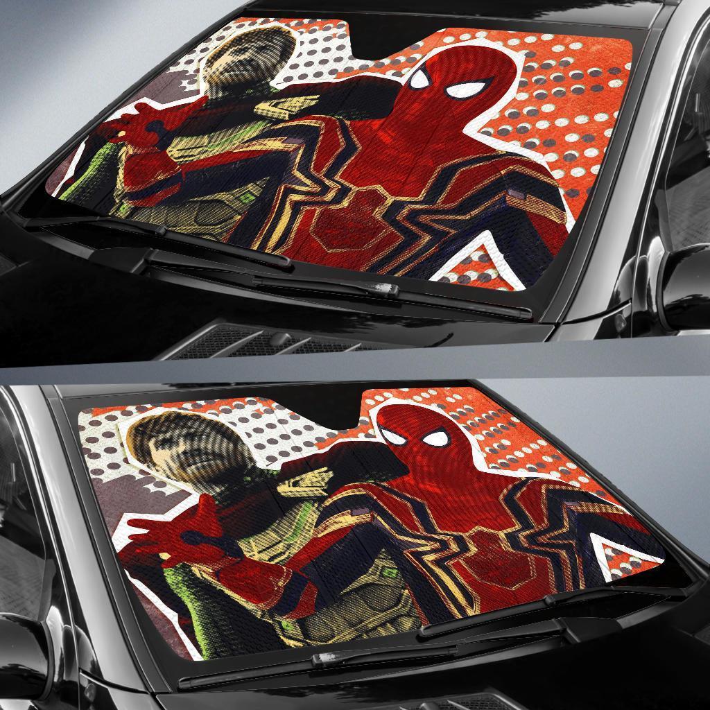 Mysterio Spiderman Car Sun Shades Amazing Best Gift Ideas 2021