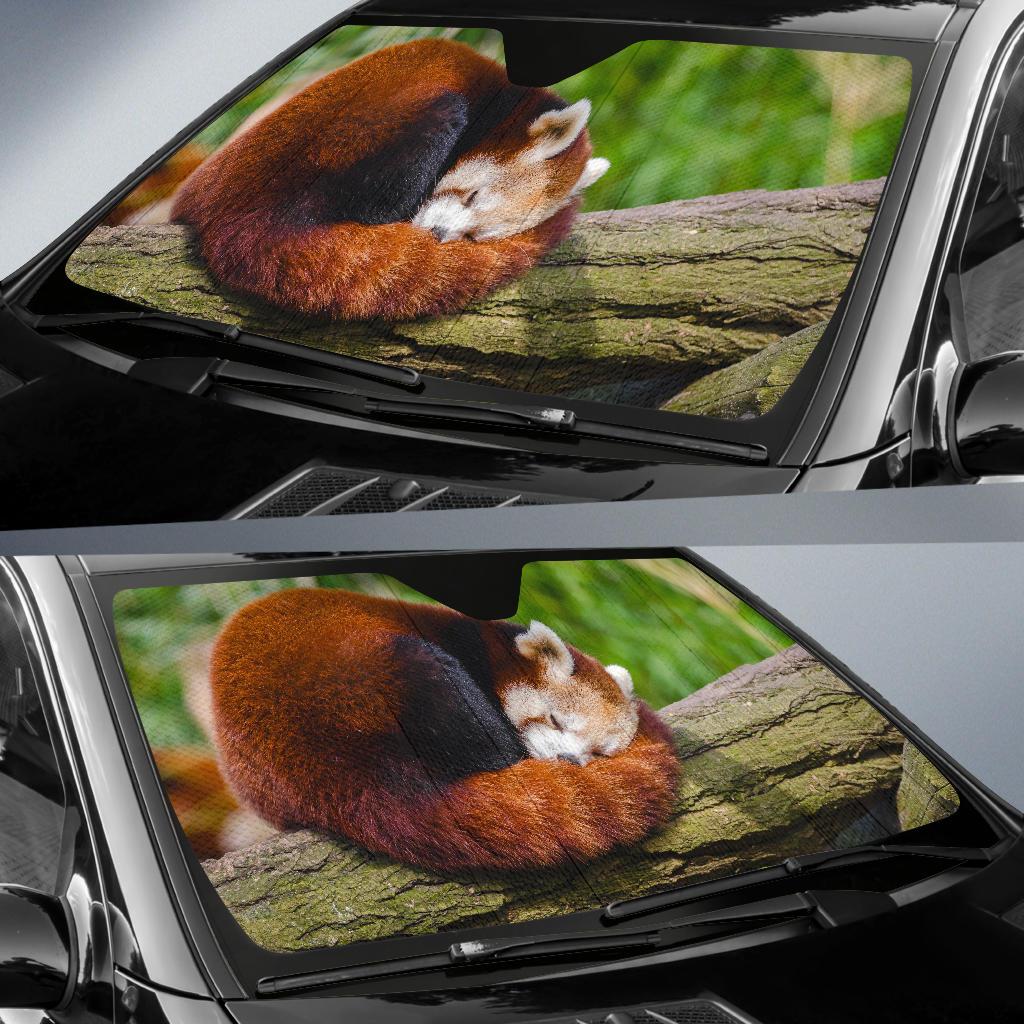 Red Panda Hd 4K Car Sun Shade Gift Ideas 2021