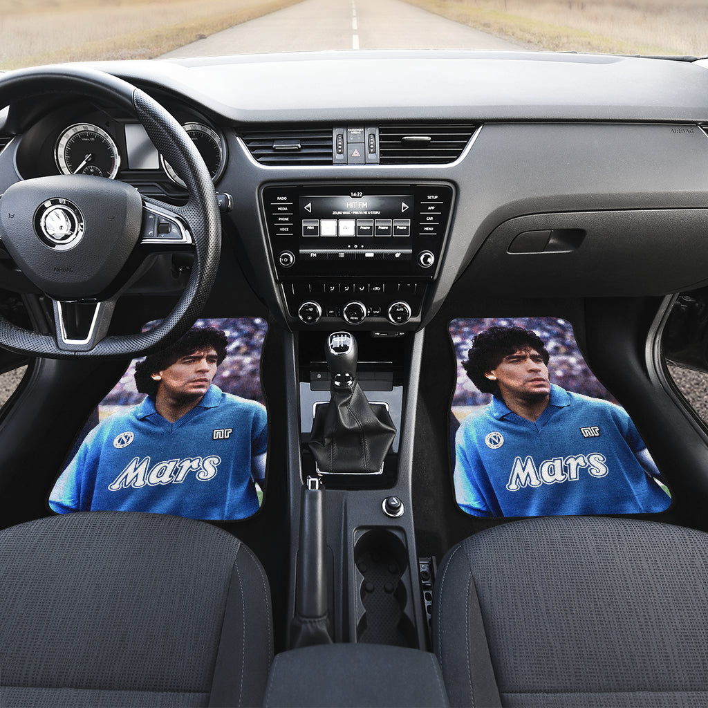 Diego Armando Maradona 10 Rip 1969 2022 64 Car Floor Mats Custom Car Accessories Car Decor 2022