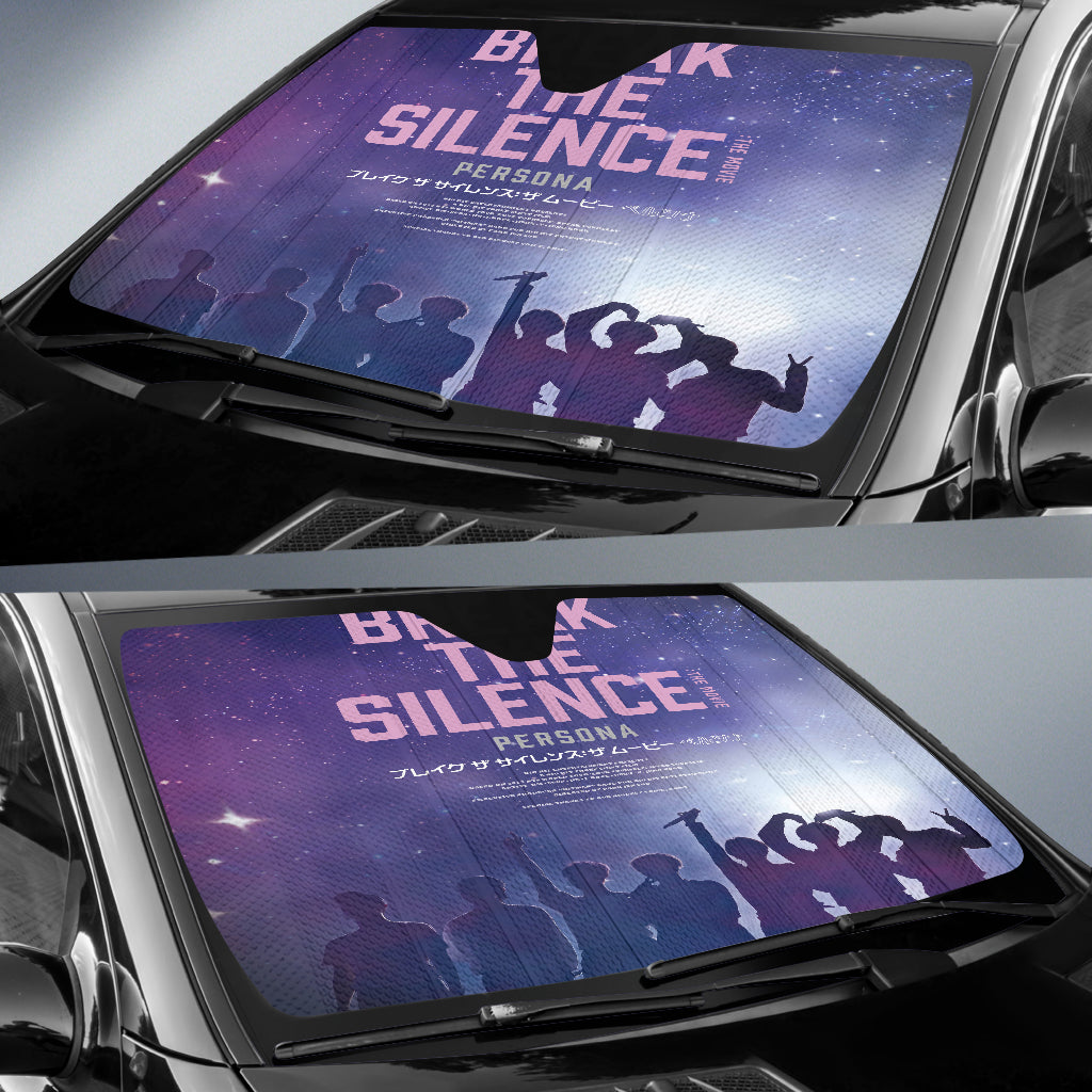 Bts Break The Silence Car Auto Sunshade 2022