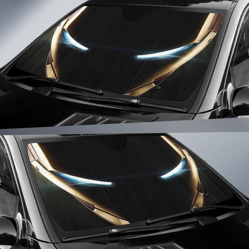 Iron Man Mask Car Sun Shades Amazing Best Gift Ideas 2022