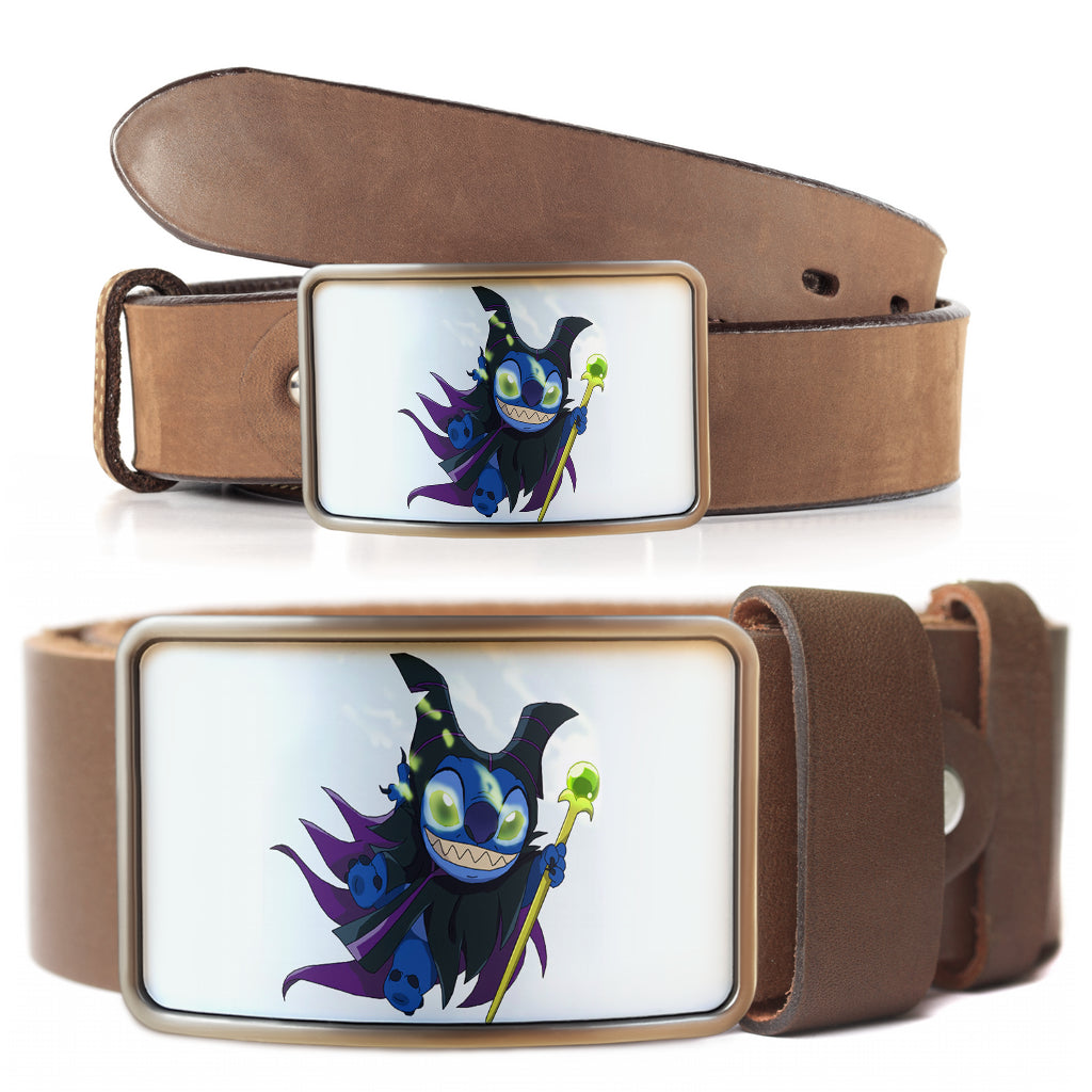 Maleficent stitch Belt Buckle 2021