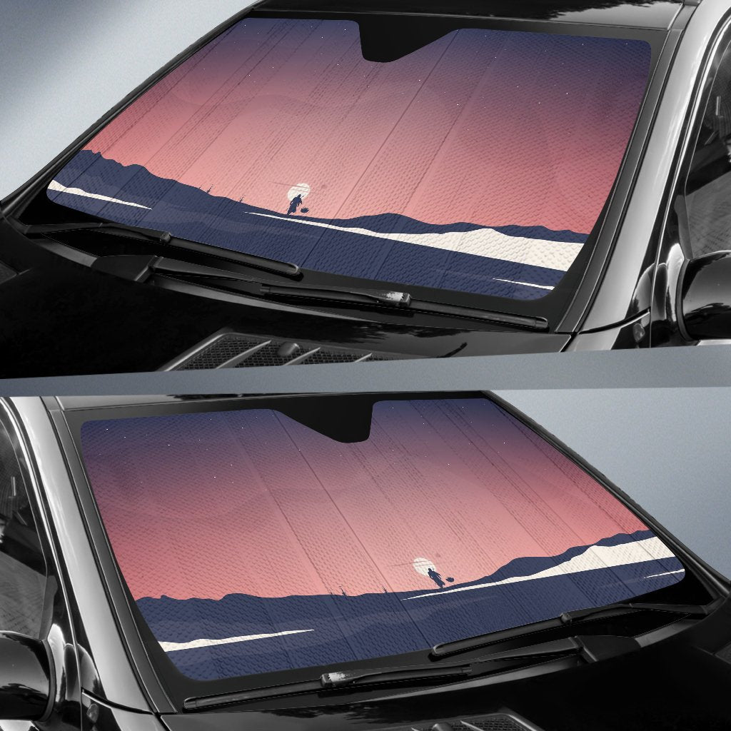 The Mandalorian Car Sun Shade Gift Ideas 2021