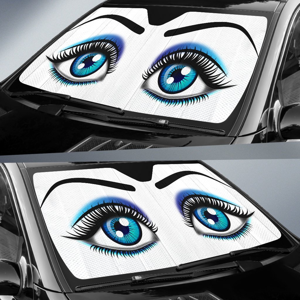 Auto Sunshade Blue Lady Amazing Best Gift Ideas 2022