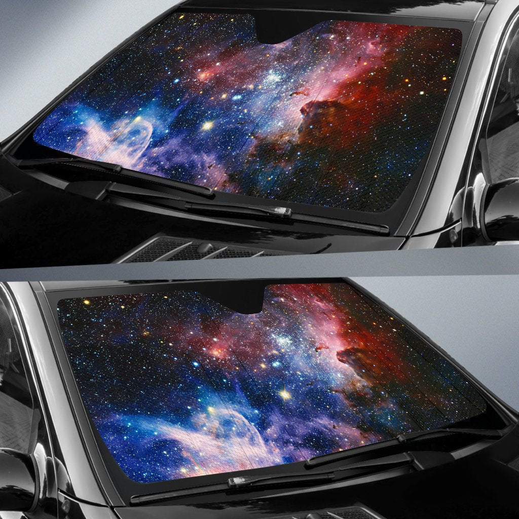 Carinanebula Galaxy Sun Shade Gift Ideas 2021