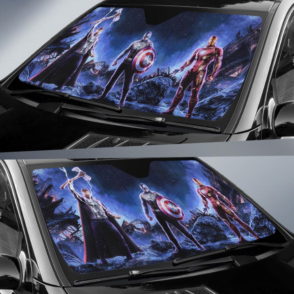 Avengers End Game Auto Sun Shade Amazing Best Gift Ideas 2022