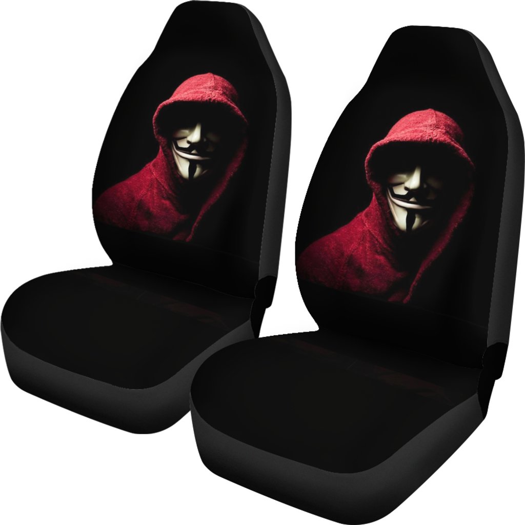 Money Heist Mask Seat Covers