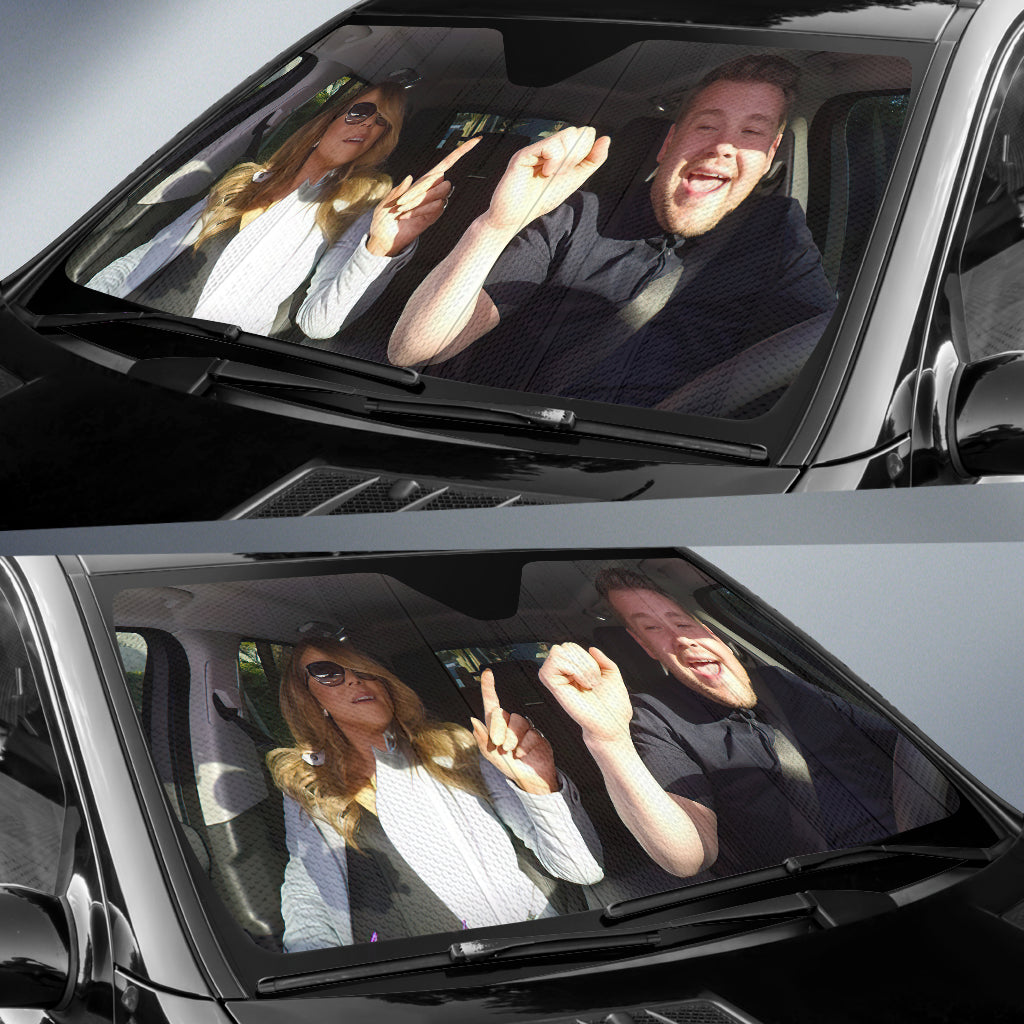 Mariah Carey Car Auto Sun Shade