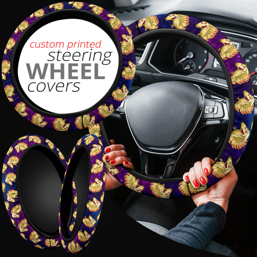 Ninetales Pokemon Anime Custom Car Steering Wheel Cover