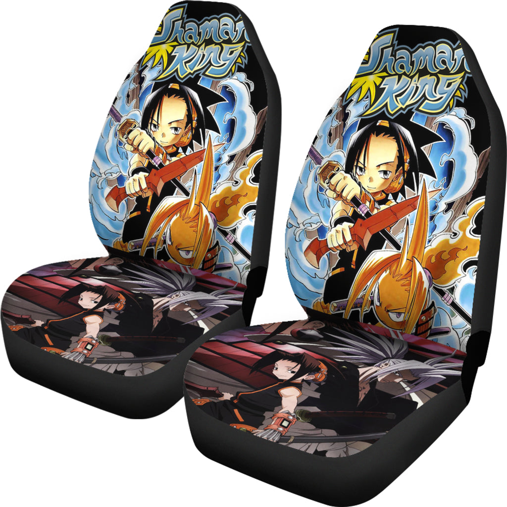 Spirit Asakura Yoh Shaman King Car Seat Covers Gift For Fan Anime