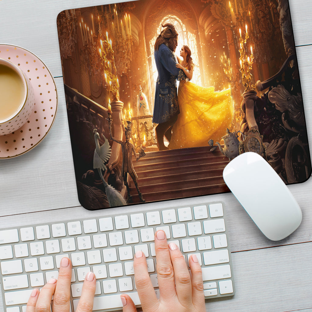 Beauty And The Beast Mouse Pads Office Decor Office Gift 2021