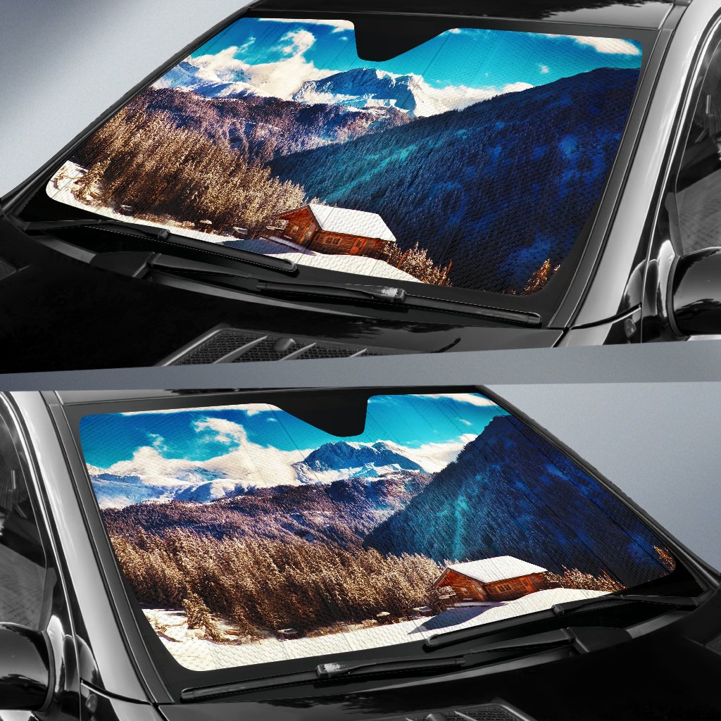 Winter Landscapes Sun Shade Gift Ideas 2022