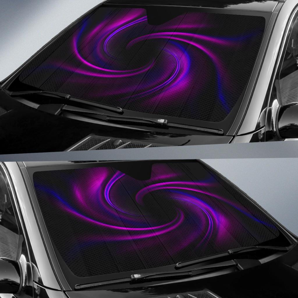 Dark Purple Violet Car Sun Shade Gift Ideas 2021