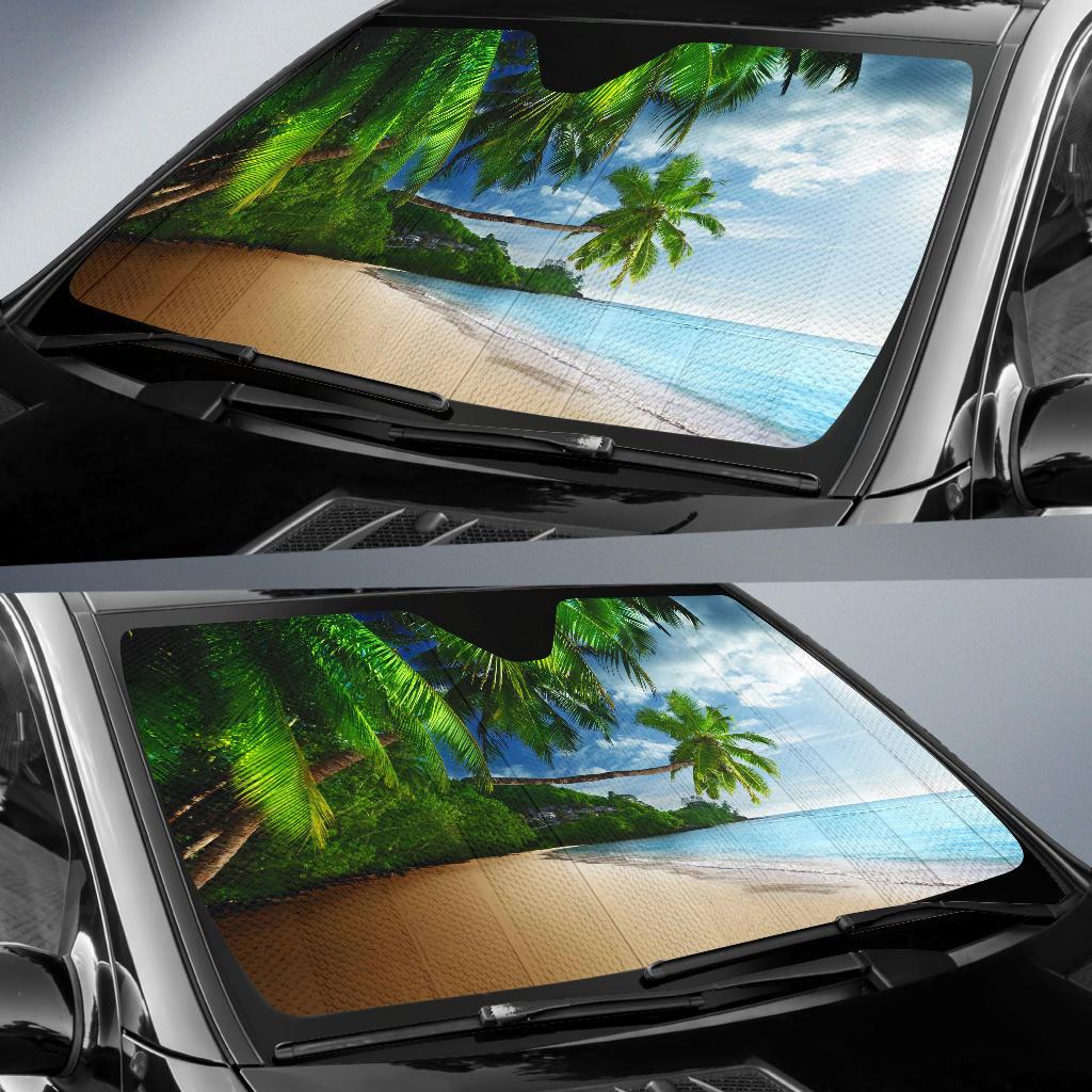 Tropical Beach Car Sun Shade Gift Ideas 2021