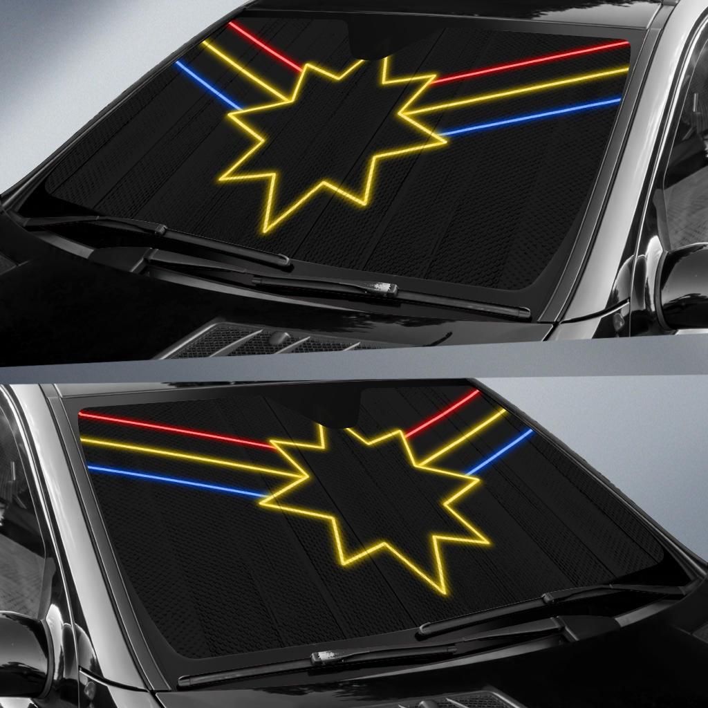 Captain Logo Neon Sunshade Gift Ideas 2022