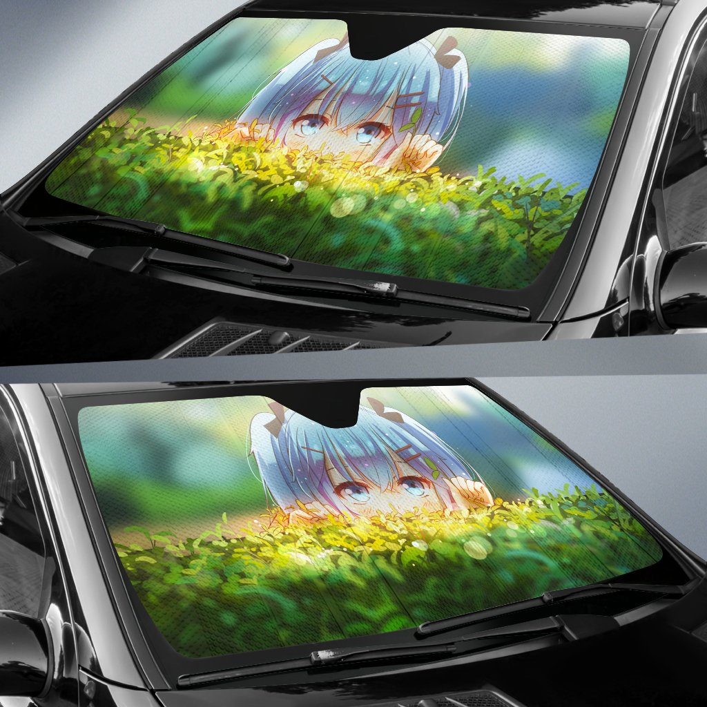 Blue Haired Anime Character Sun Shade Gift Ideas 2021