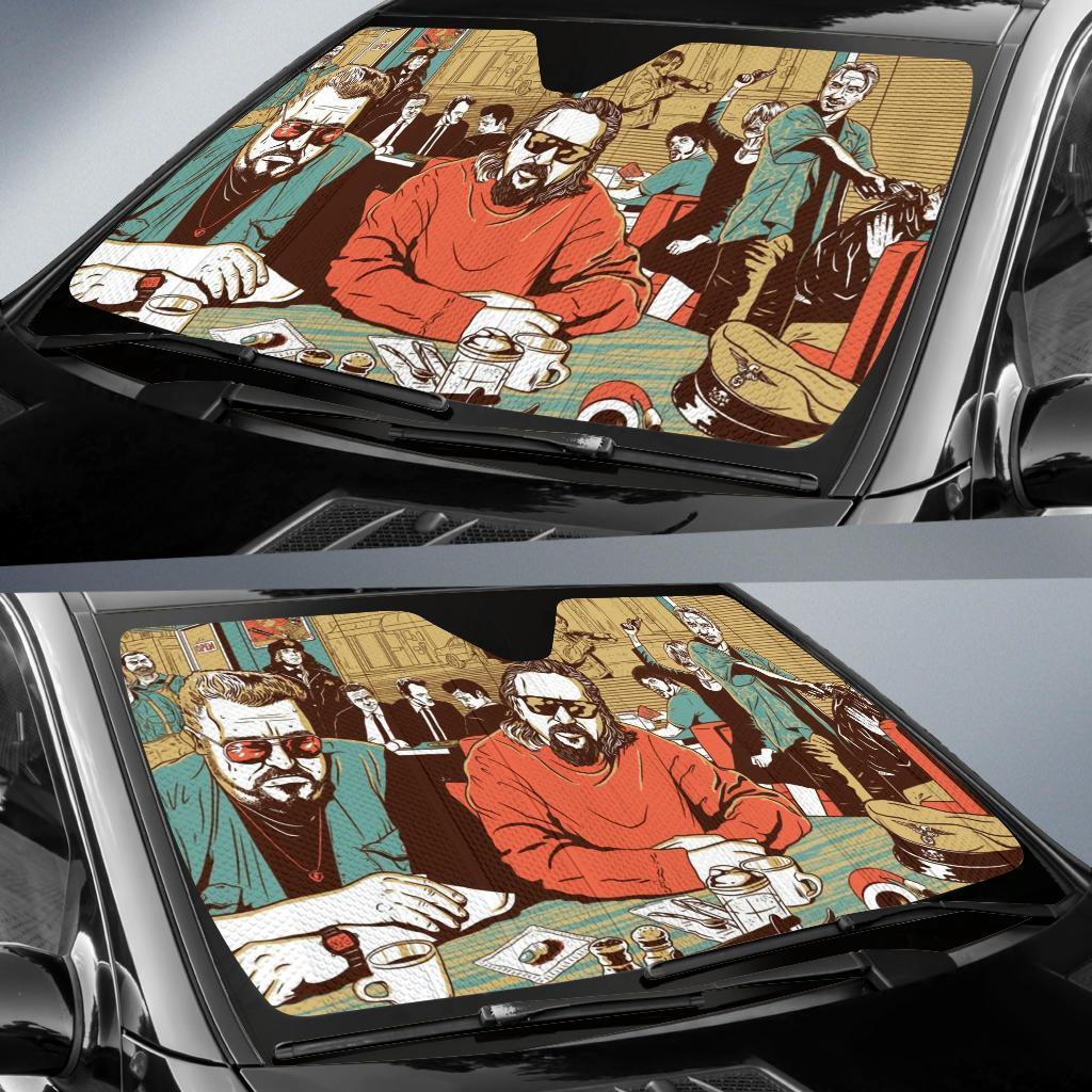No Country For Old Men Big Lebowski Auto Sun Shade Amazing Best Gift Ideas 2021