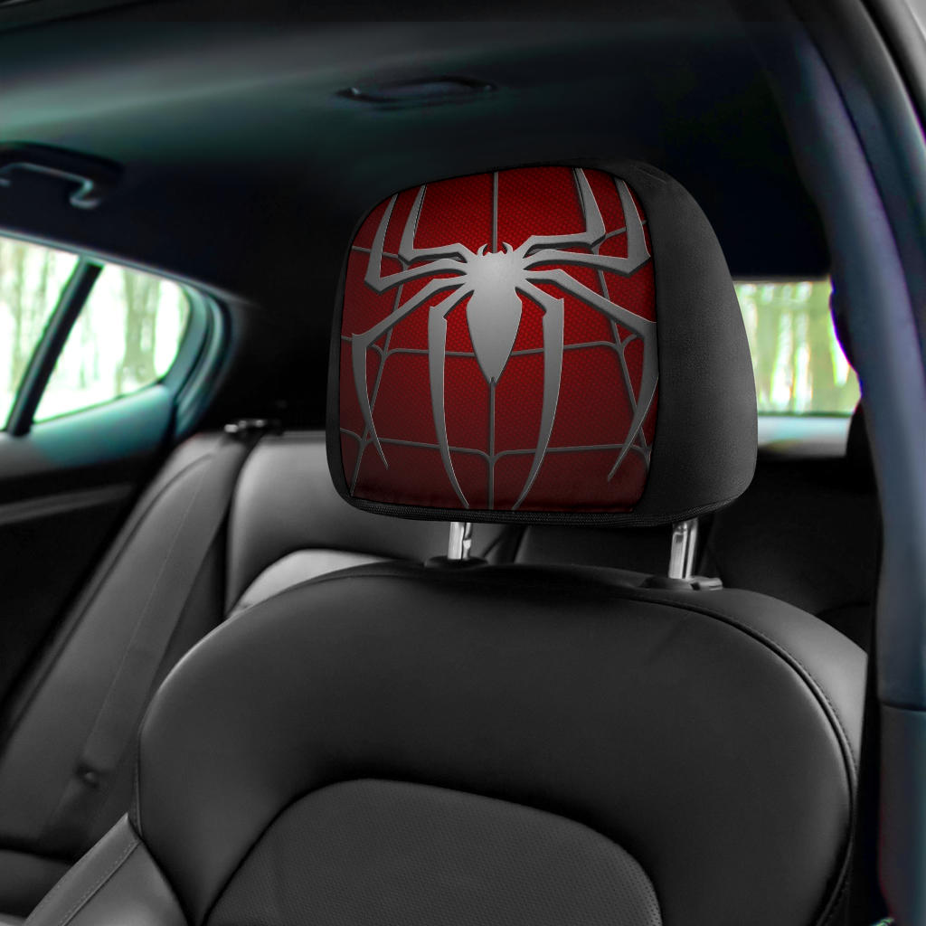 Spider Car Seat Headrest Cover