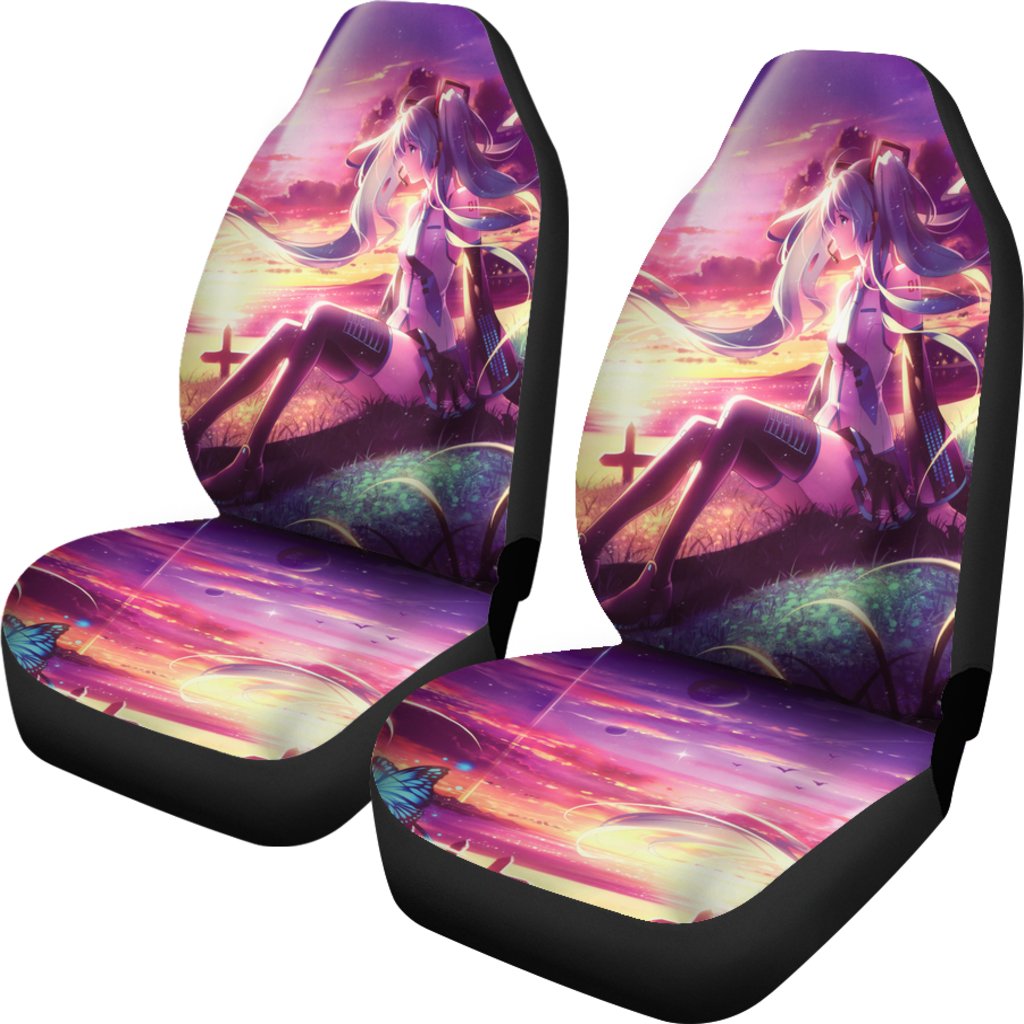 Vocaloid Miku Seat Covers