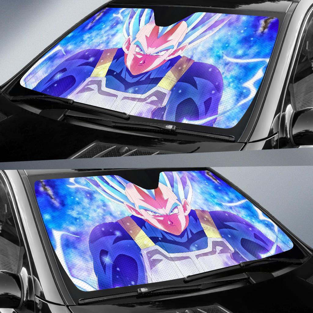 Vegeta Dragon Ball Super Cool 5K Car Sun Shade Gift Ideas 2022