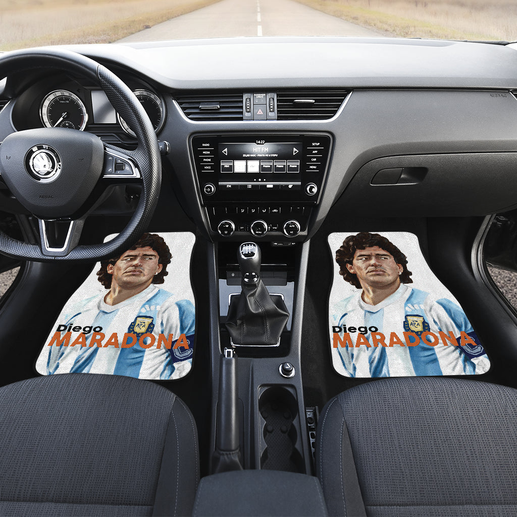 Diego Armando Maradona 10 Rip 1969 2022 29 Car Floor Mats Custom Car Accessories Car Decor 2022