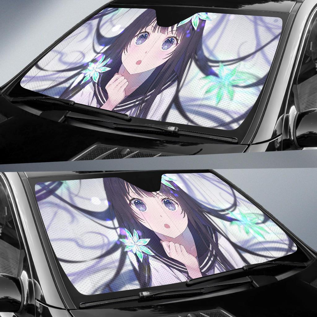 Anime Girl 4K Car Sun Shade Gift Ideas 2022