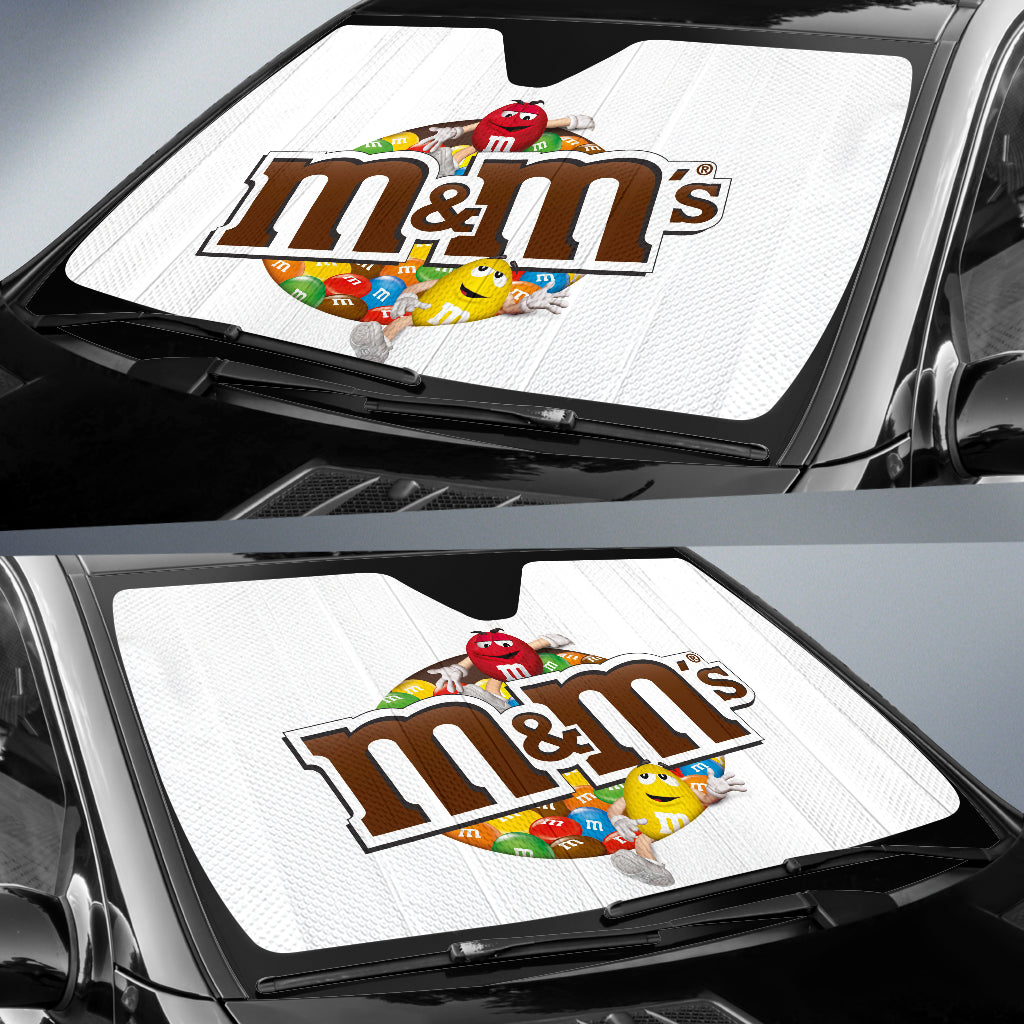 M&M Logo Auto Sun Shades